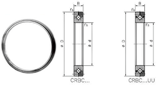 CRBC交叉滚子轴承结构图